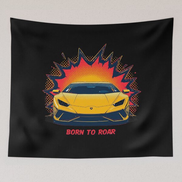 Item preview, Lamborghin Huraca EVO, 60s comic energy Born to Roar 1 designed and sold by Neon G.