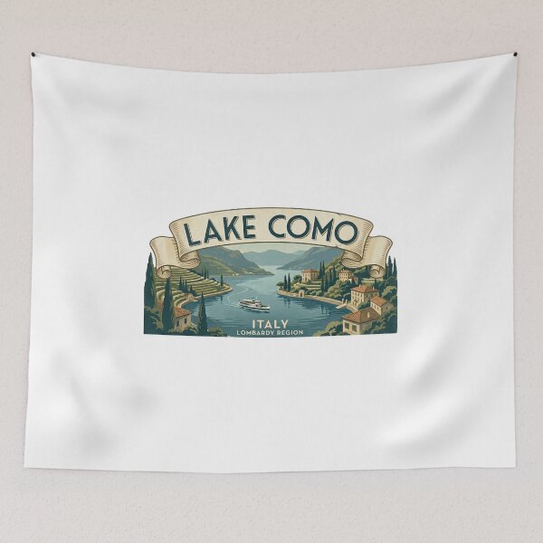 Item preview, lake como italy designed and sold by designsbysamantha.