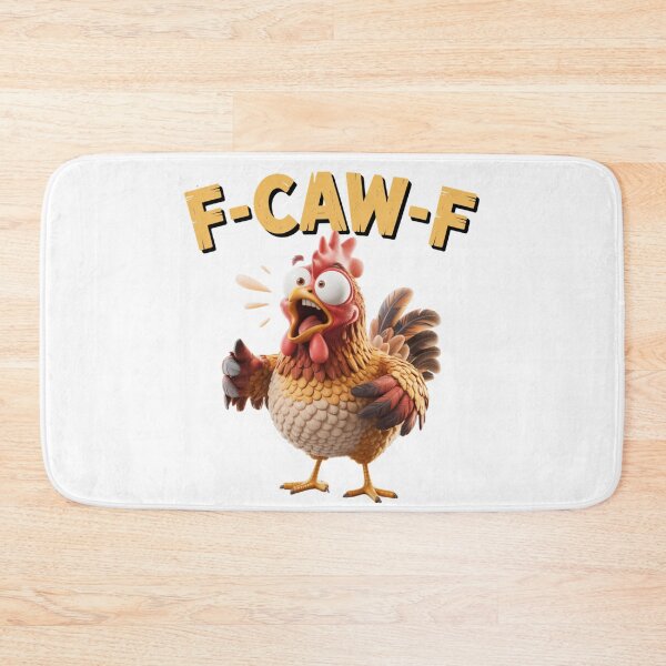 Item preview, F-CAW-F crazy Screaming Chicken sarcastic designed and sold by w66aboo.