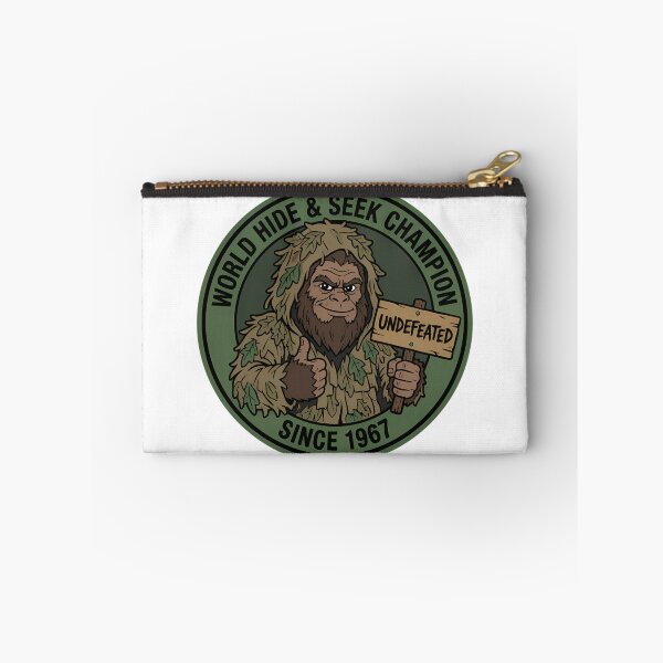 Item preview, Funny Bigfoot Hide & Seek Champion Cryptid Humor designed and sold by Mason-Pride.