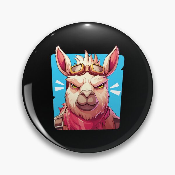 Item preview, Fortnite Brown Llama Wearing Pilot Goggles designed and sold by Muaythai1x3ac.