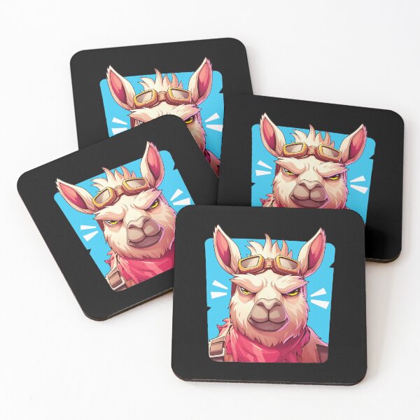 Artikelvorschau, Fortnite Braunes Lama mit Pilotenbrille entworfen und verkauft von Muaythai1x3ac.