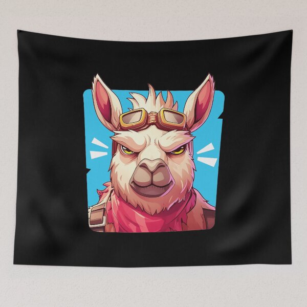Artikelvorschau, Fortnite Braunes Lama mit Pilotenbrille entworfen und verkauft von Muaythai1x3ac.