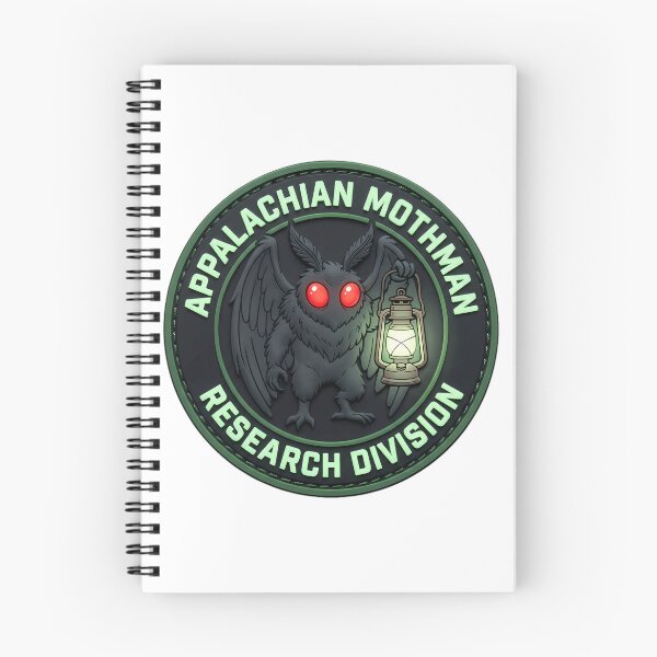 Item preview, Appalachian Mothman Research Division Cryptid Funny Mothman designed and sold by Mason-Pride.