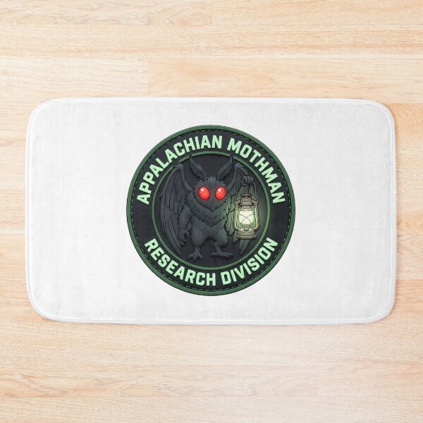 Item preview, Appalachian Mothman Research Division Cryptid Funny Mothman designed and sold by Mason-Pride.