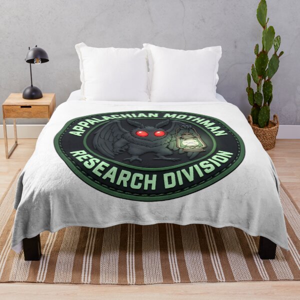 Item preview, Appalachian Mothman Research Division Cryptid Funny Mothman designed and sold by Mason-Pride.