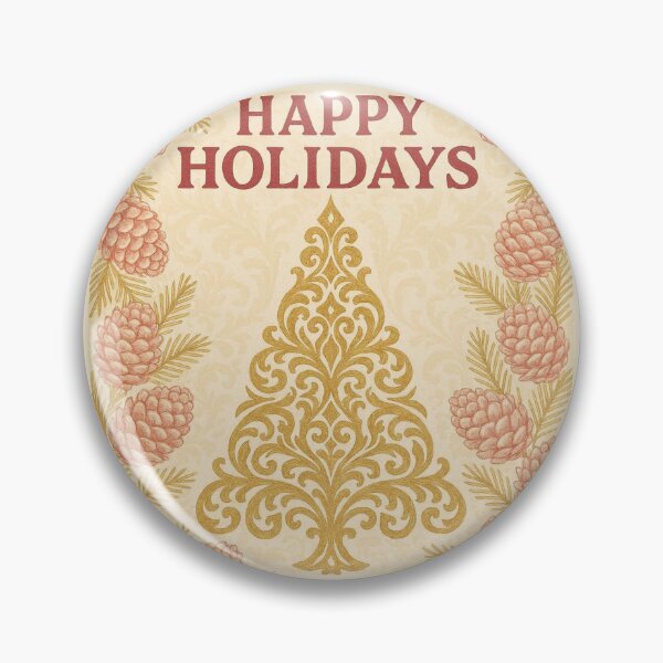 Item preview, Baroque Christmas Tree - Happy Holidays designed and sold by DesignsByPrnces.