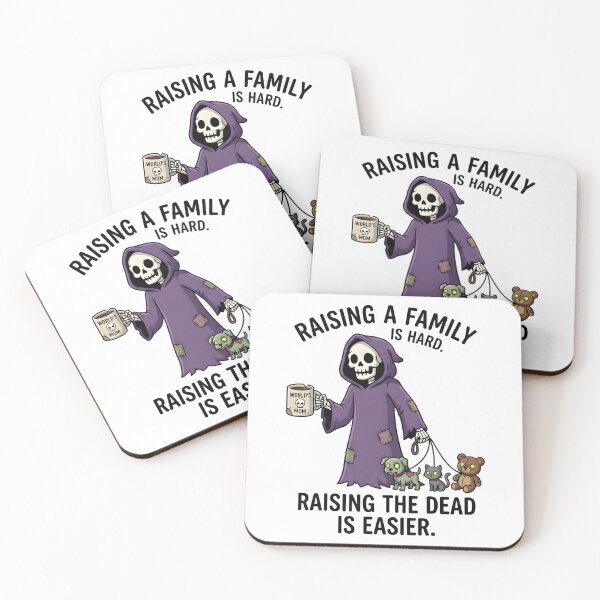 Item preview, Mom Death with Coffee - Raising the Dead is Easier designed and sold by Ayarachi.
