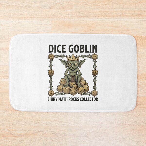 Item preview, Dice Goblin Shiny Math Rocks Collector Funny DND Gamer Gift designed and sold by Mason-Pride.
