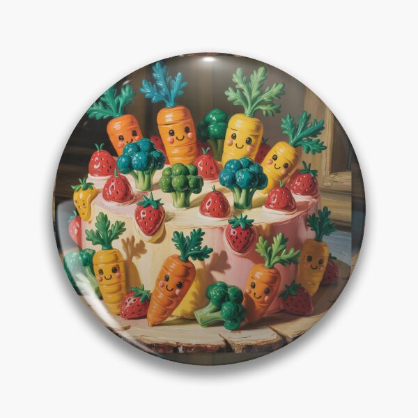 Item preview, Funny cake,oil paint. designed and sold by elegantpaterns.