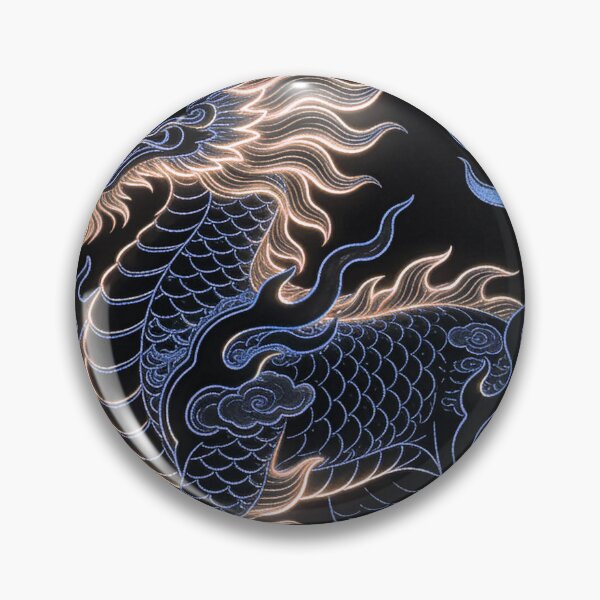 Item preview, Neon Fire and Ice Glowing Qilin Mythical Guardian designed and sold by zzz888.