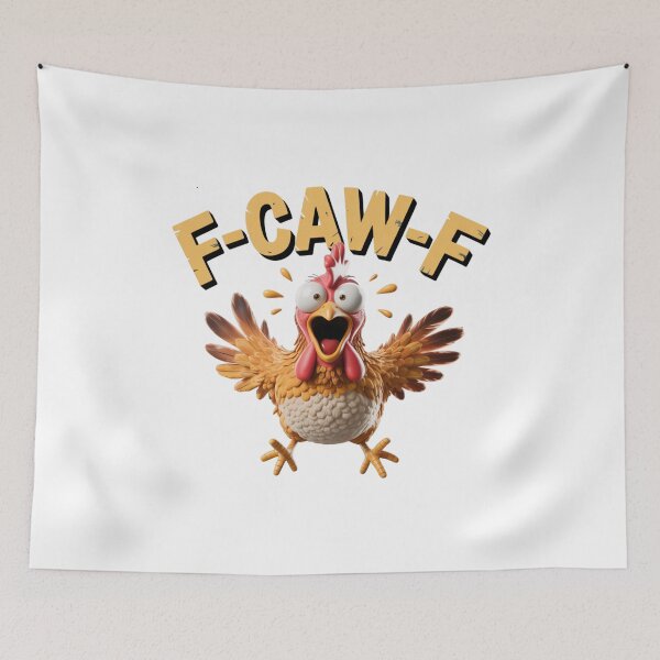 Item preview,  F-CAW-F crazy Screaming Chicken crazy rooster designed and sold by w66aboo.