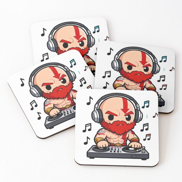 Item preview, DJ Kratos | God of War designed and sold by GeekArtUniverse.
