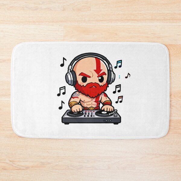 Artikelvorschau, DJ Kratos | God of War entworfen und verkauft von GeekArtUniverse.