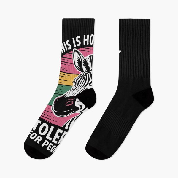 Item preview, Womens Zebra This Is How Long My Tolerance For People Lasts  designed and sold by IhanVaanMaArt.