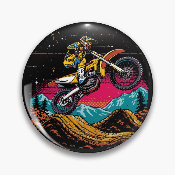 Item preview, Motor Cross 8bit designed and sold by fishyfishing.
