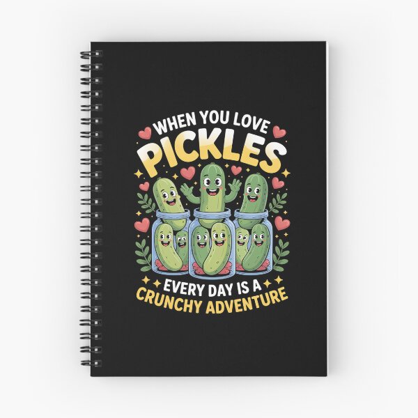 Item preview, When you love pickles, every day is a crunchy adventure  designed and sold by LKappa3Faber.