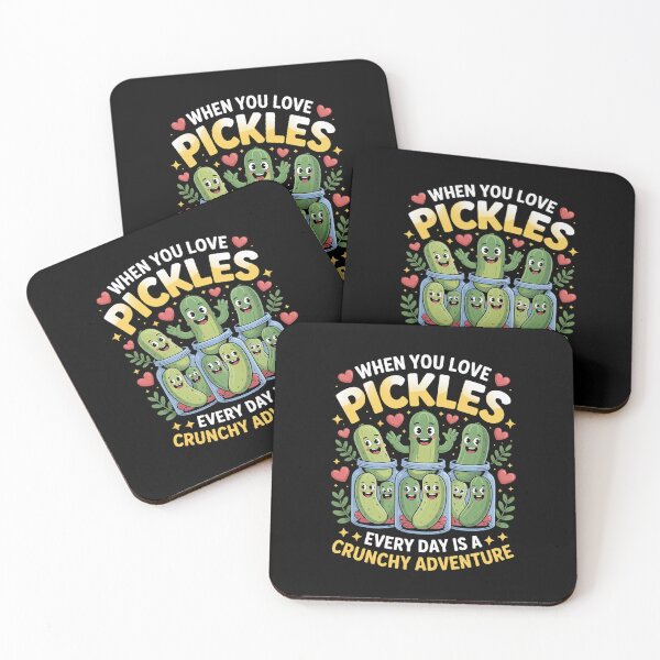 Item preview, When you love pickles, every day is a crunchy adventure  designed and sold by LKappa3Faber.
