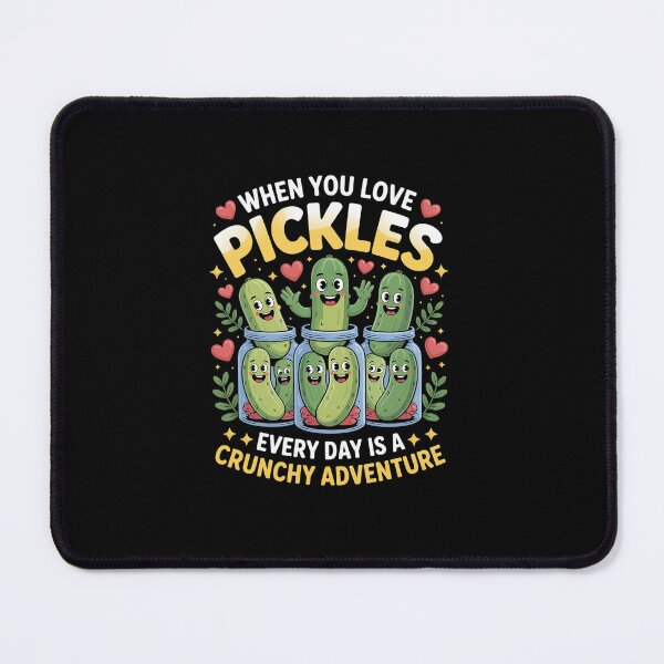 Item preview, When you love pickles, every day is a crunchy adventure  designed and sold by LKappa3Faber.