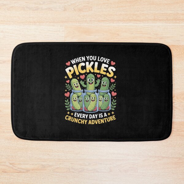 Item preview, When you love pickles, every day is a crunchy adventure  designed and sold by LKappa3Faber.