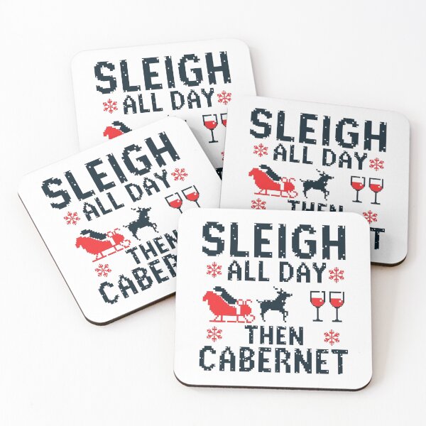Item preview, Sleigh All Day 2 designed and sold by Inappropriate Ink.