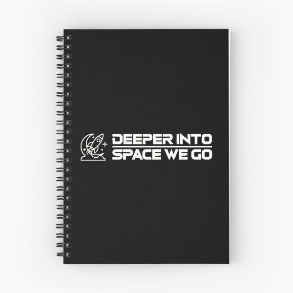 Item preview, Deeper Into Space We Go Retro Space Exploration designed and sold by AbcDigs Studio.