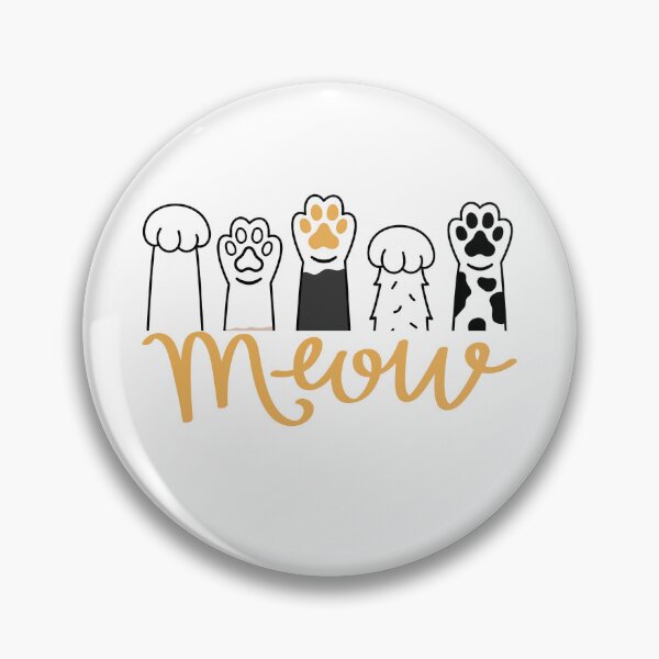 Item preview, Cute cat design meow T-shirt stickers gift designed and sold by Like it.