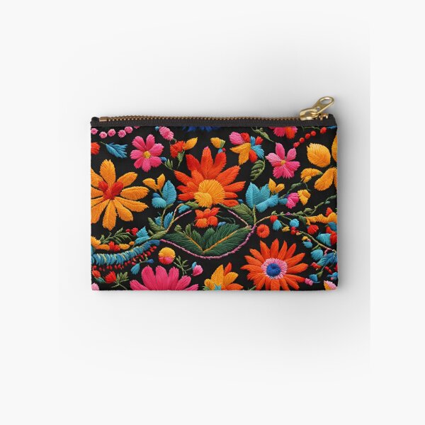 Item preview, Mexican Embroidered Flowers designed and sold by LuMarks.