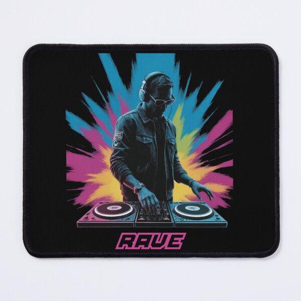 Item preview, Vibrant Colors Electronic Music Festival Rave designed and sold by 140bpmmusic.