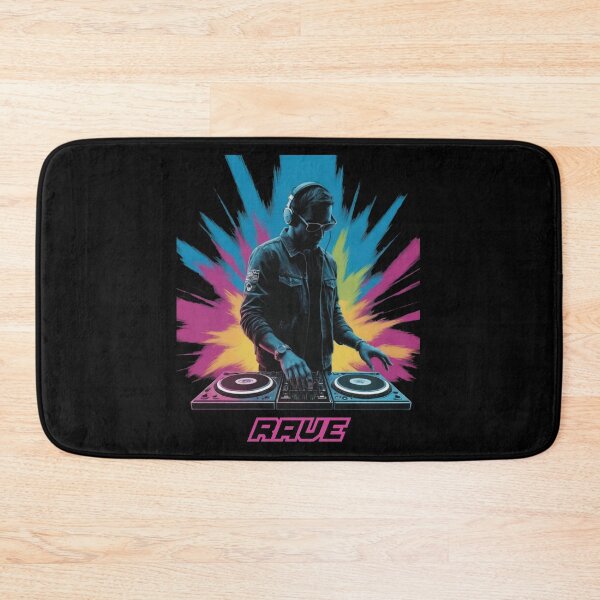 Item preview, Vibrant Colors Electronic Music Festival Rave designed and sold by 140bpmmusic.