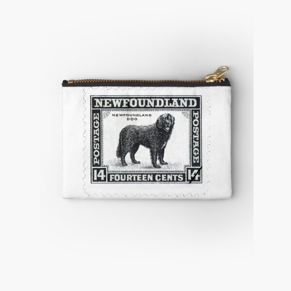 Item preview, Vintage Newfoundland Black Dog Postage Stamp designed and sold by red-amber65.