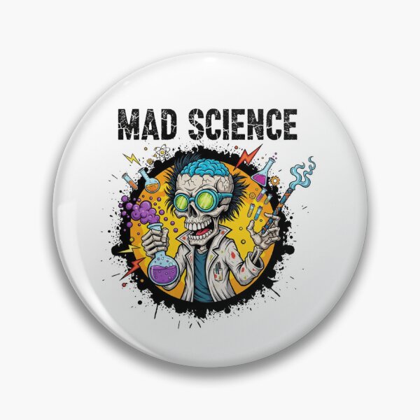 Item preview, mad science t-shirt designed and sold by TheHappyHaul.