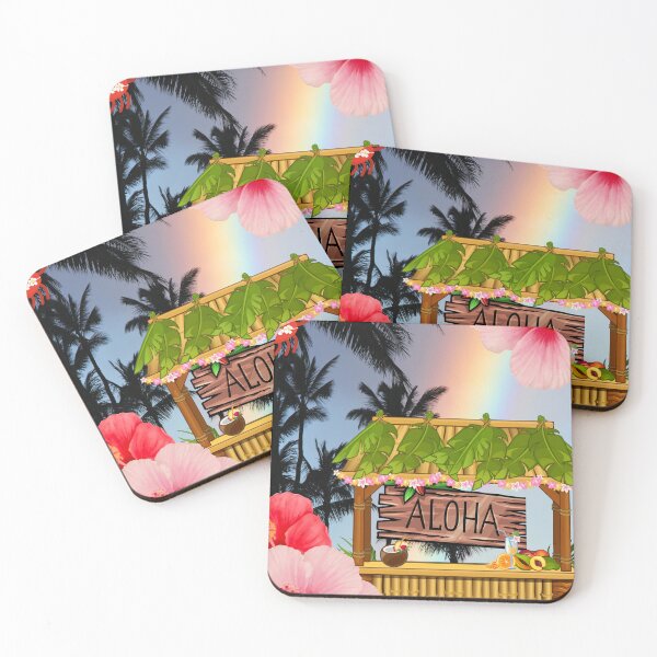 Item preview, Vacation, beach, rainbow, flowers designed and sold by Luki84.