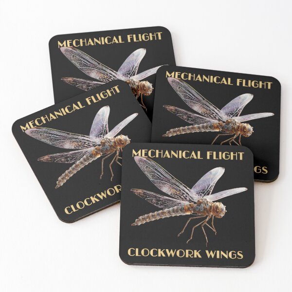 Item preview, Mechanical Flight: Clockwork Dragonfly designed and sold by AbcDigs Studio.
