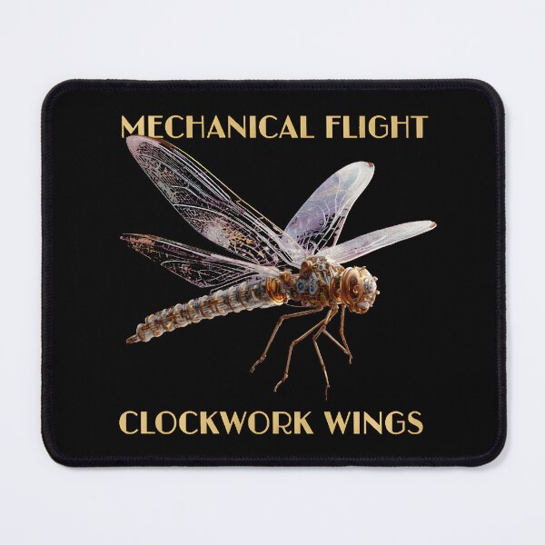 Item preview, Mechanical Flight: Clockwork Dragonfly designed and sold by AbcDigs Studio.