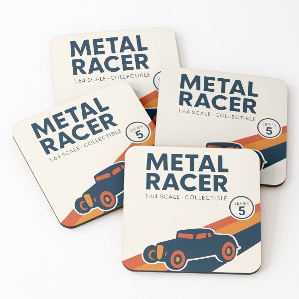 Item preview, Metal Racer Collectible Toy Car designed and sold by PrintSmithArt.