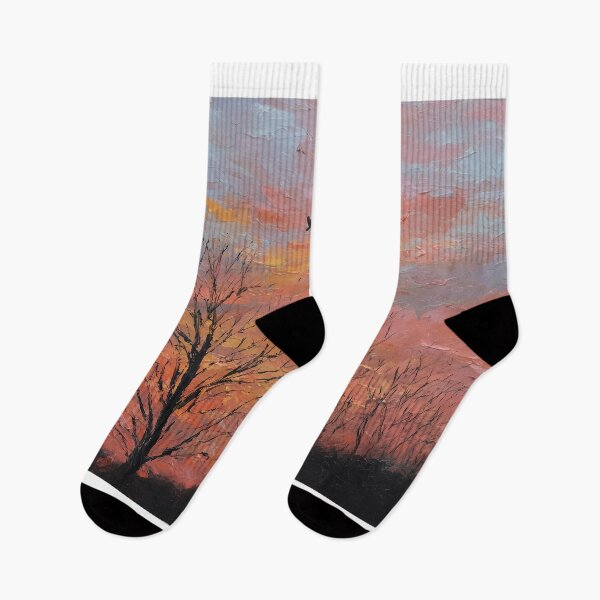 Item preview, Birds in a Colorful Sunset Sky designed and sold by lautir.