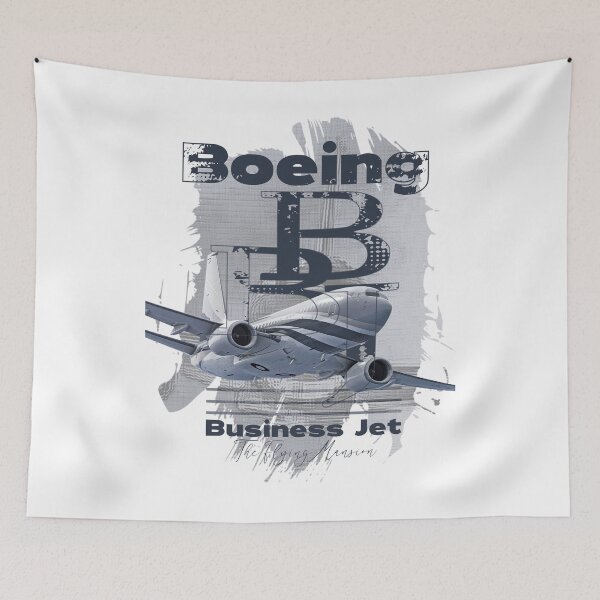 Item preview, Boeing Business Jet | MO4 | VP-CZW designed and sold by Dihedral Mockups.