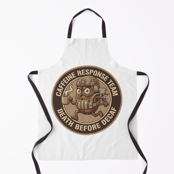 Item preview, Caffeine Response Team Death Before Decaf Funny Coffee Lover designed and sold by Mason-Pride.
