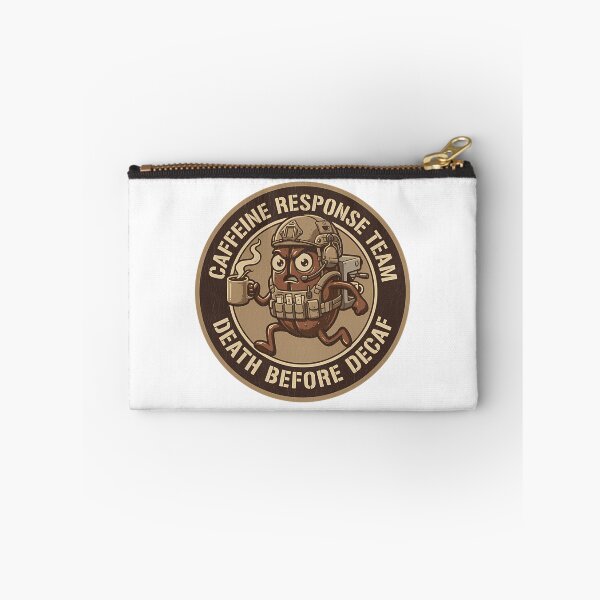 Item preview, Caffeine Response Team Death Before Decaf Funny Coffee Lover designed and sold by Mason-Pride.