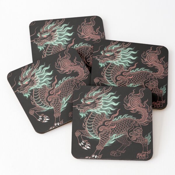 Item preview, Mystical Glowing Mint and Copper Qilin Guardian designed and sold by zzz888.