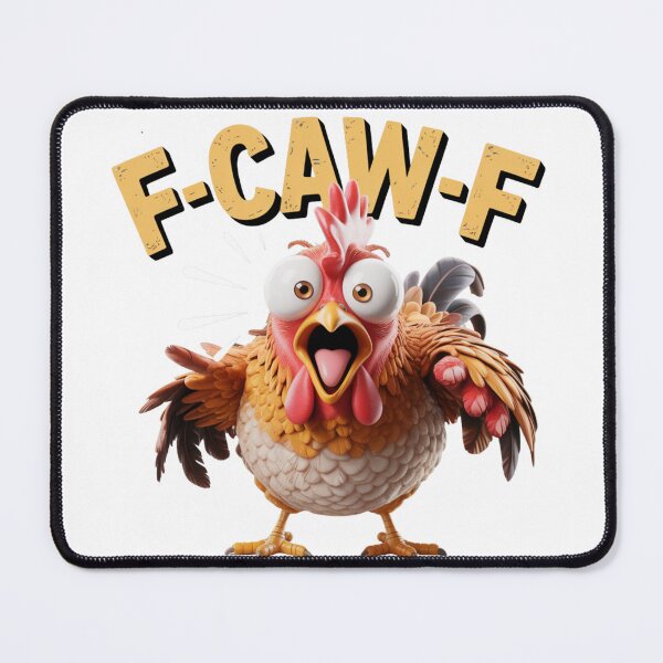 Item preview, F-CAW-F crazy Screaming Chicken screaming designed and sold by w66aboo.