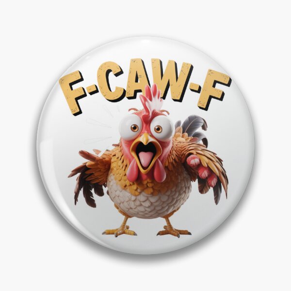 Item preview, F-CAW-F crazy Screaming Chicken screaming designed and sold by w66aboo.