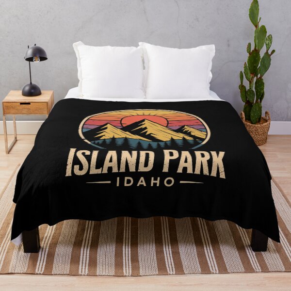 Item preview, Island Park Idaho ID Mountains Hike Hiking Souvenir designed and sold by FortuneFull.