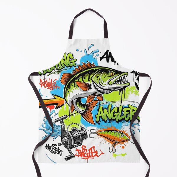 Item preview, Psychedelic Street Art: High-Energy Fishing Graffiti Collection designed and sold by newvisionart191.