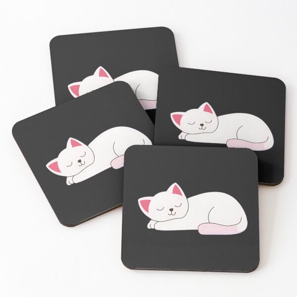 Item preview, Premium Hoodie Oversized Sleeping Cat Ears – Adorable Minimal Cat Illustration for Cat Lovers designed and sold by Ditstyle.