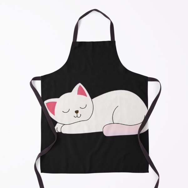 Item preview, Premium Hoodie Oversized Sleeping Cat Ears – Adorable Minimal Cat Illustration for Cat Lovers designed and sold by Ditstyle.