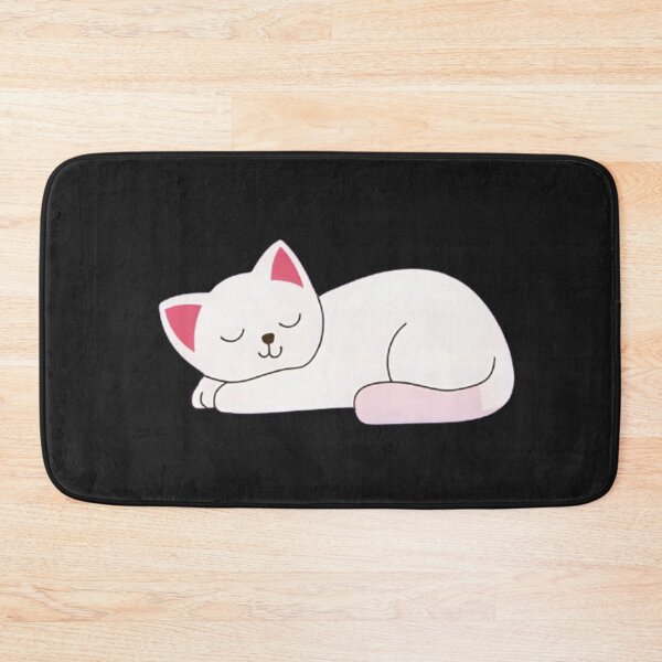 Item preview, Premium Hoodie Oversized Sleeping Cat Ears – Adorable Minimal Cat Illustration for Cat Lovers designed and sold by Ditstyle.