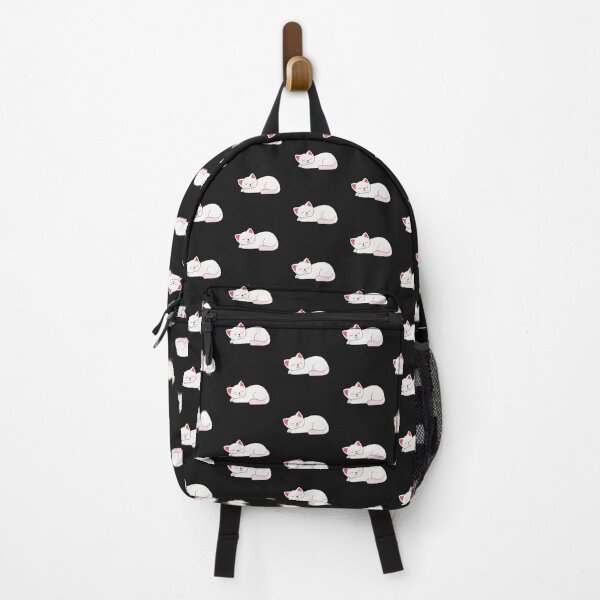 Item preview, Premium Hoodie Oversized Sleeping Cat Ears – Adorable Minimal Cat Illustration for Cat Lovers designed and sold by Ditstyle.