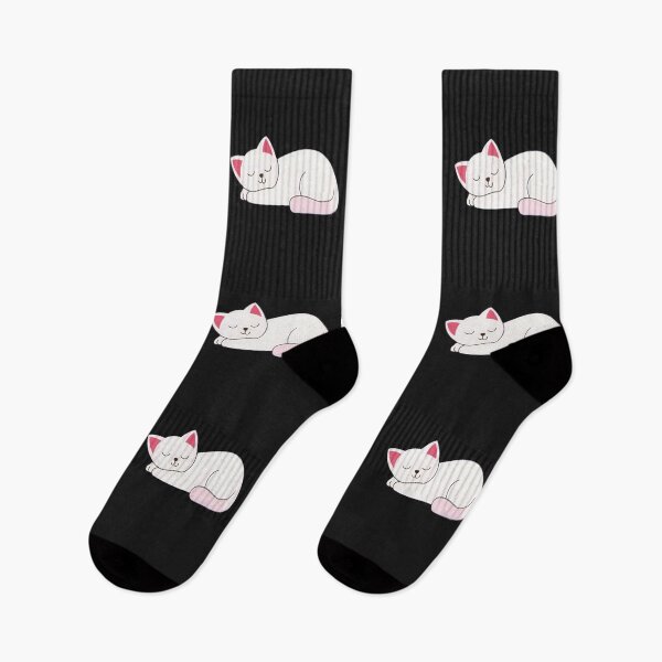 Item preview, Premium Hoodie Oversized Sleeping Cat Ears – Adorable Minimal Cat Illustration for Cat Lovers designed and sold by Ditstyle.